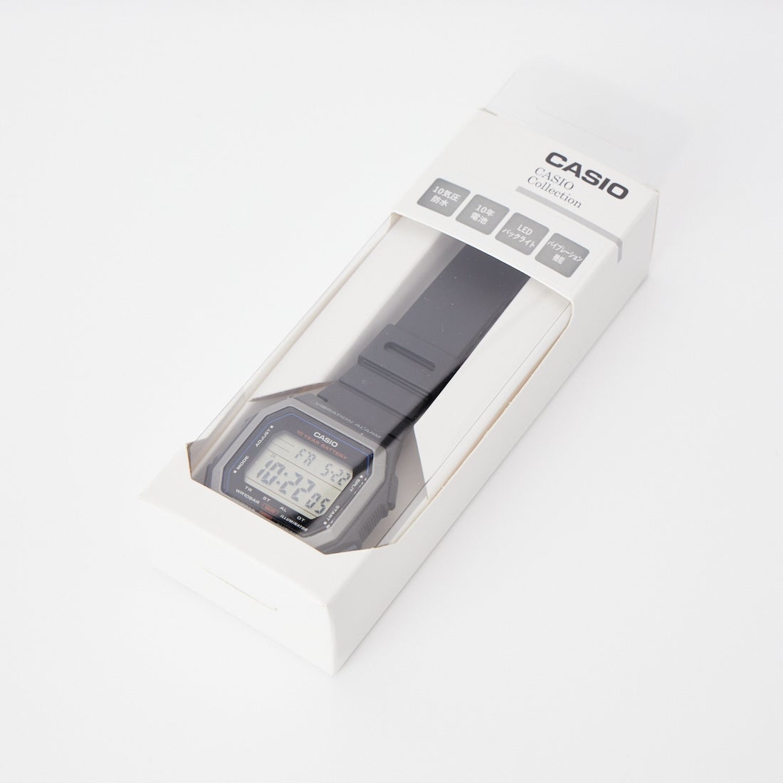 CASIO [カシオ] デジタルウォッチ [W-738H-1AJF] BLACK