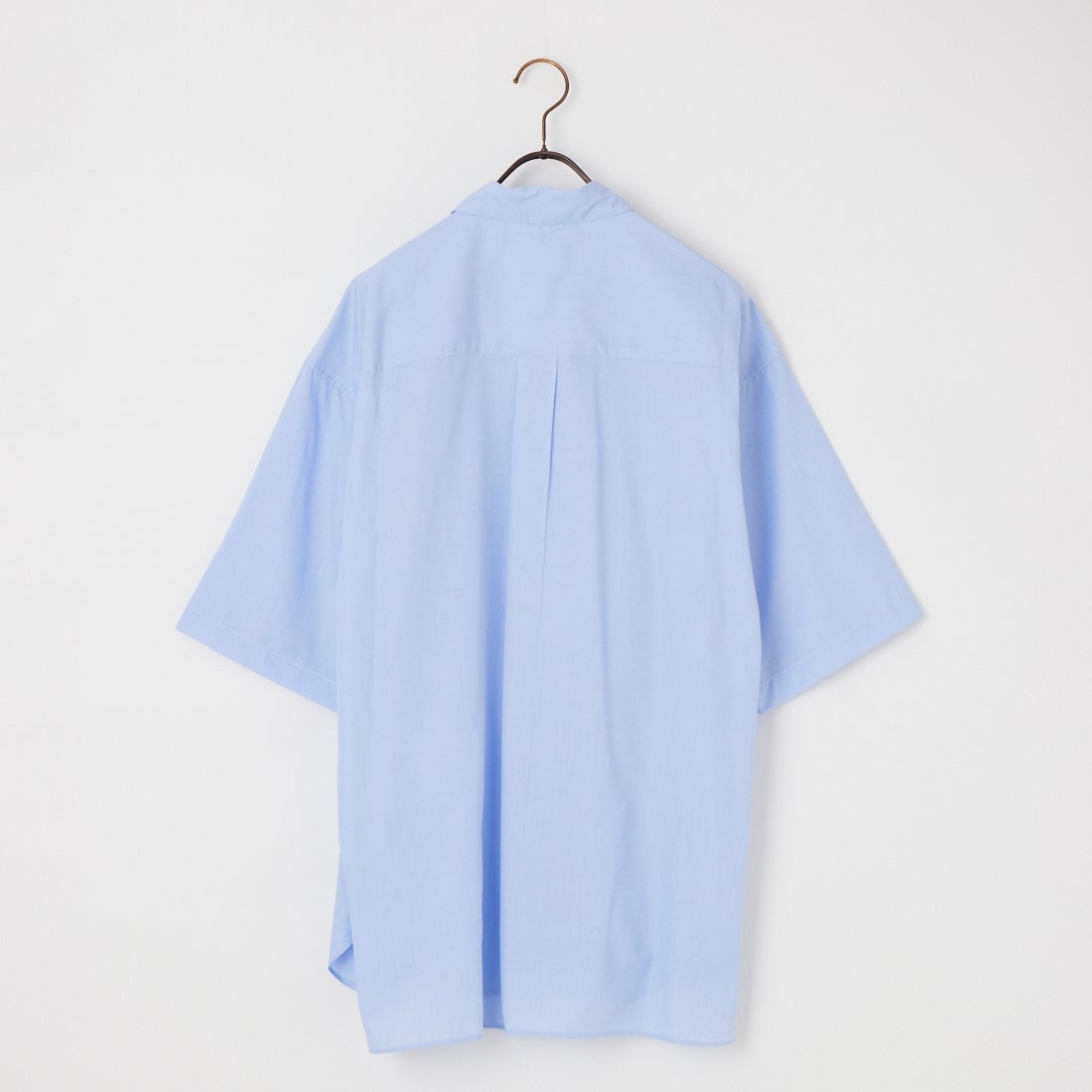 STILL BY HAND [スティルバイハンド] オーバーサイズショーツスリーブシャツ [SH08262] LIGHT BLUE