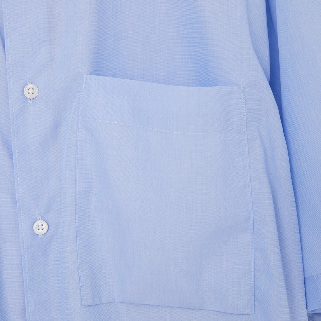 STILL BY HAND [スティルバイハンド] オーバーサイズショーツスリーブシャツ [SH08262] LIGHT BLUE