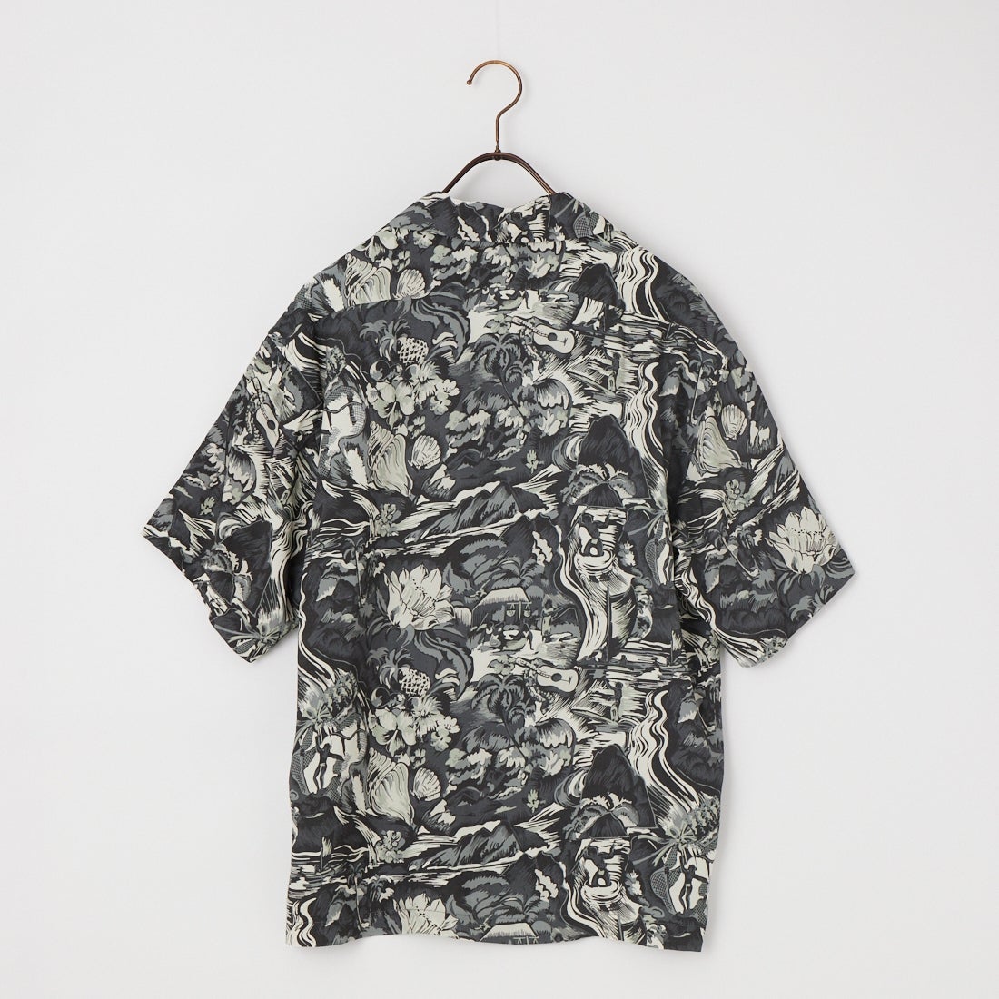Schott [ショット] Schott×PJ ウォーターバレーレーヨンシャツ [7826123012] 010 BLACK