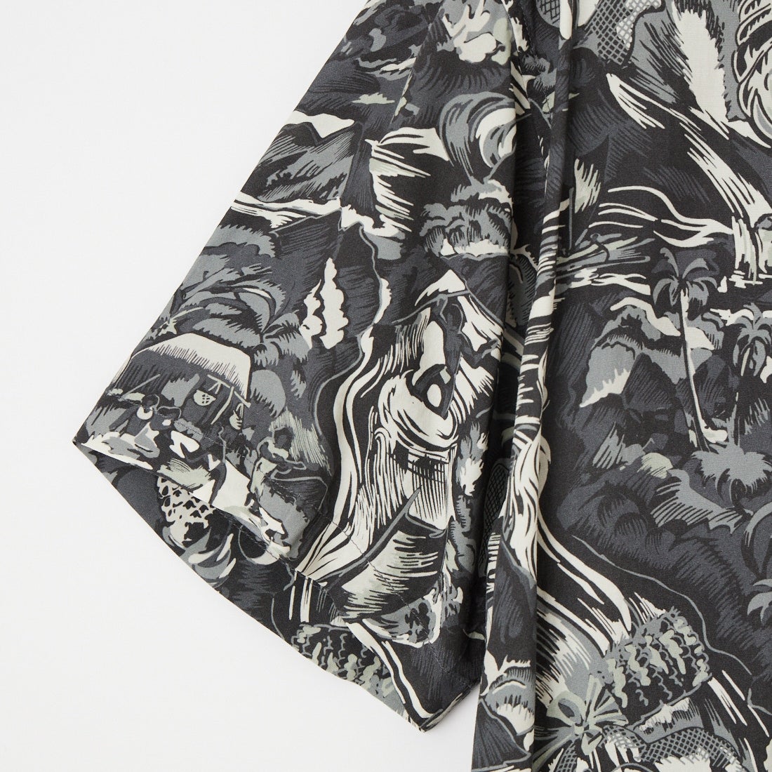 Schott [ショット] Schott×PJ ウォーターバレーレーヨンシャツ [7826123012] 010 BLACK