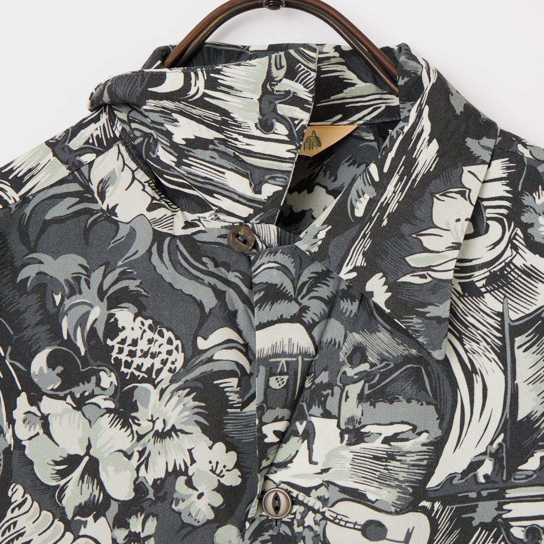 Schott [ショット] Schott×PJ ウォーターバレーレーヨンシャツ [7826123012] 010 BLACK