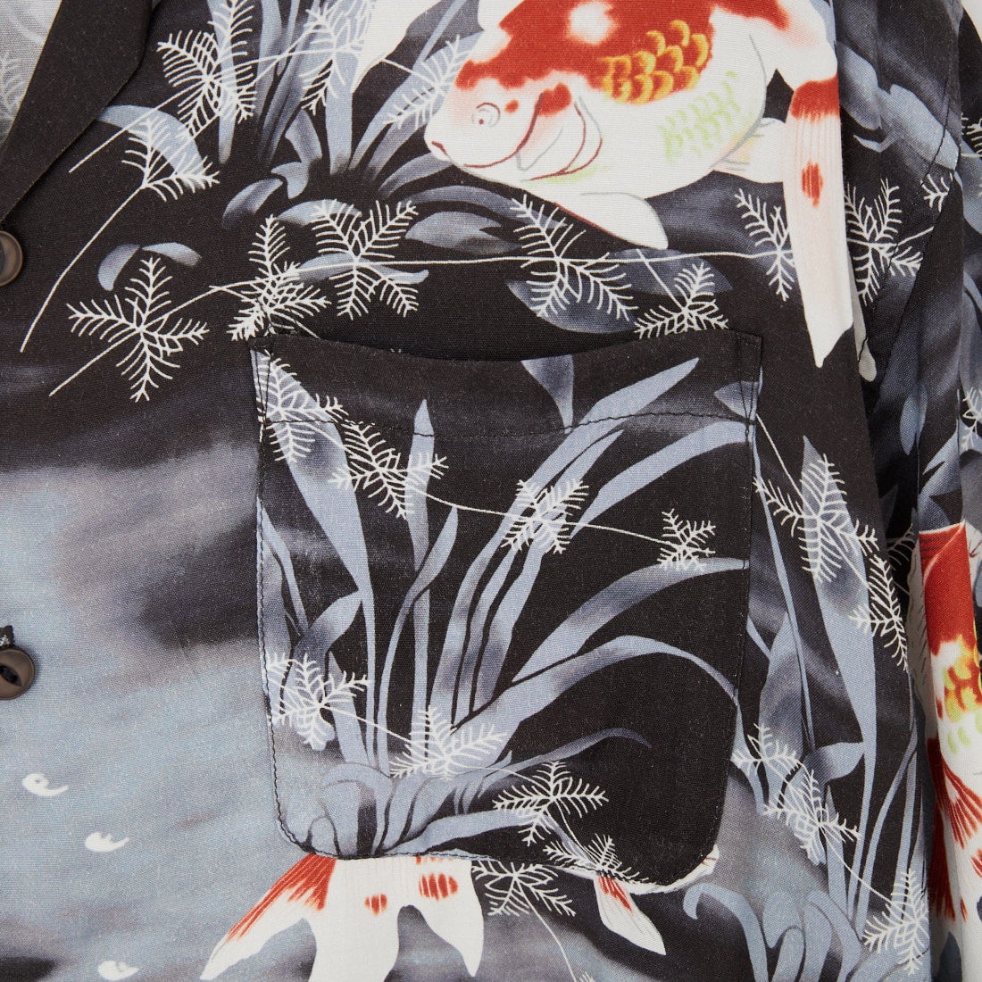 Schott [ショット] Schott×PJ ゴールドフィッシュレーヨンシャツ [7826123015] 010 BLACK