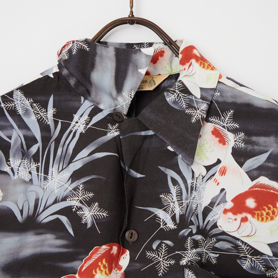 Schott [ショット] Schott×PJ ゴールドフィッシュレーヨンシャツ [7826123015] 010 BLACK