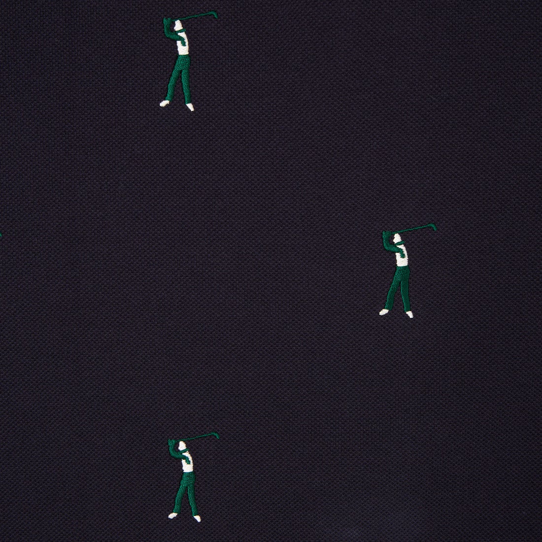 NEW VINTAGE GOLF [ニュービンテージゴルフ] ゴルファー刺繍ポロシャツ [NVG-0508] NAVY