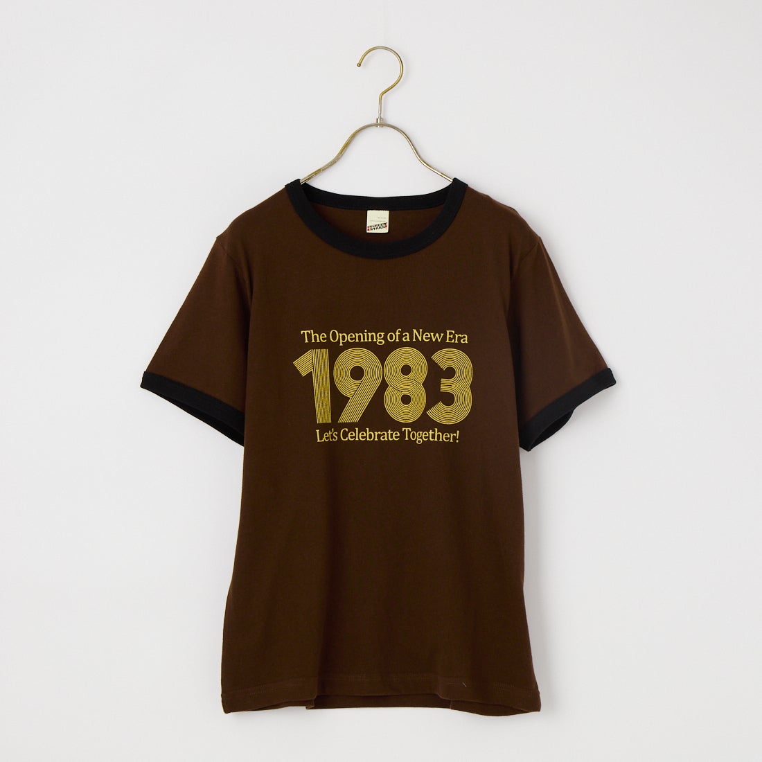 SCREEN STARS [スクリーンスターズ] 別注 プリントリンガーTシャツ [2622-232IN-JF] BROWN