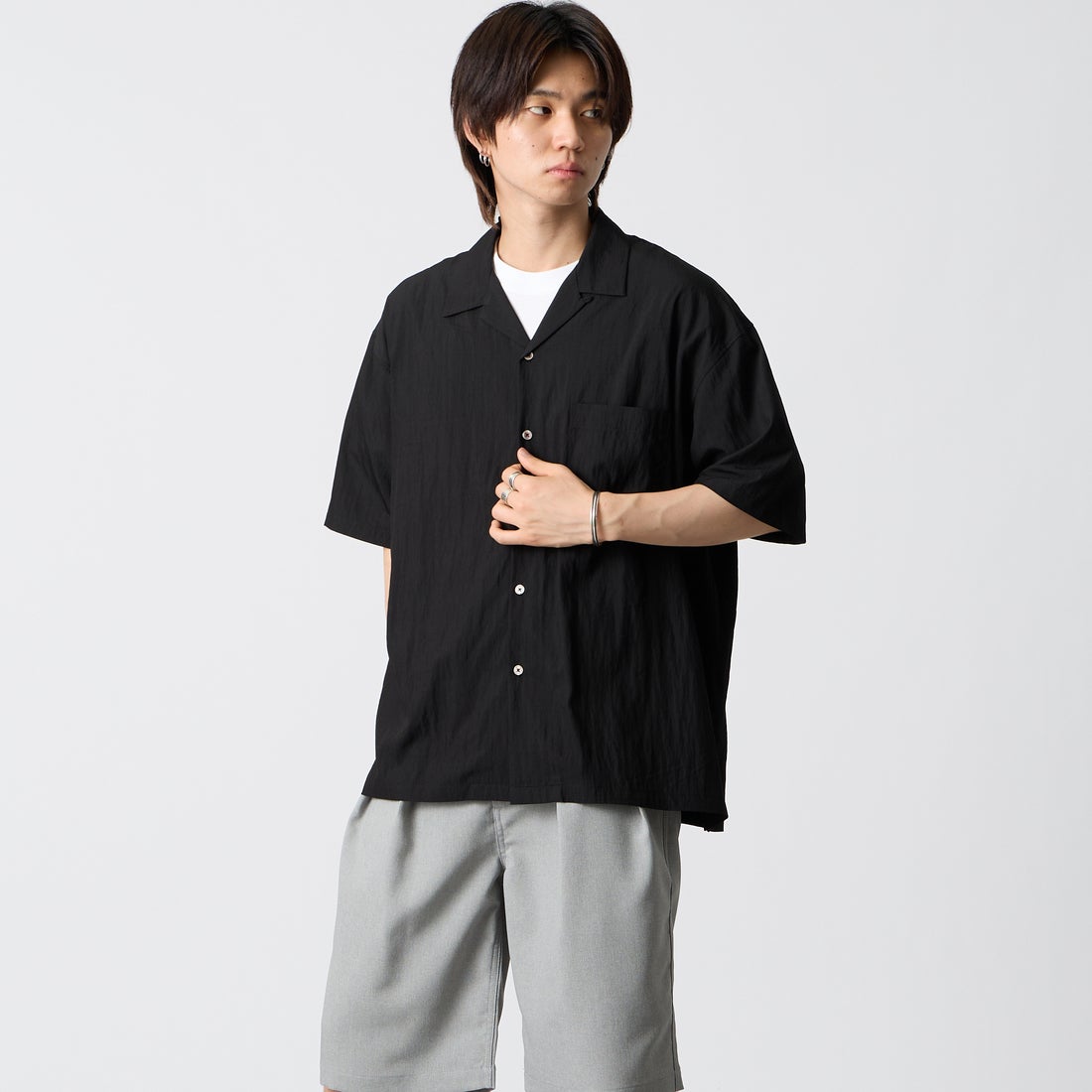 700 BLACK&&モデル身長：177cm 着用サイズ：2&&