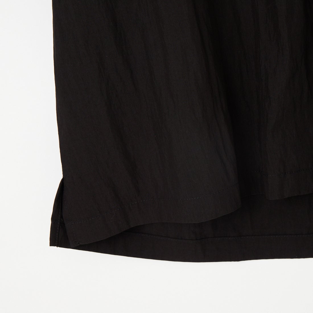 SLICK [スリック] レーヨンポプリンオープンカラーシャツ [5220285] 700 BLACK