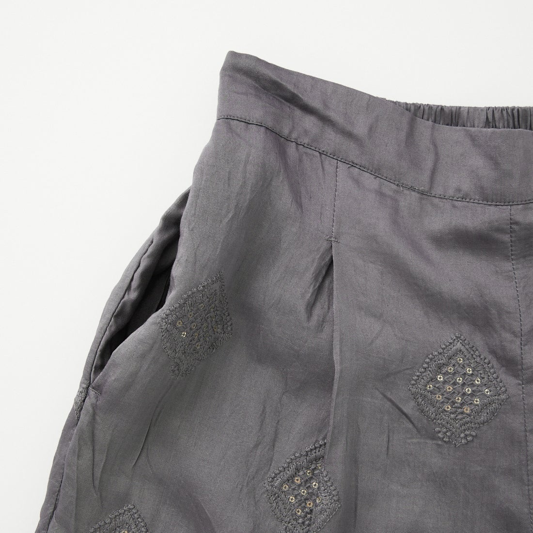 TORRAZZO DONNA [トラッゾドンナ] インド刺繍パンツ [6266-320] 13 GRAY