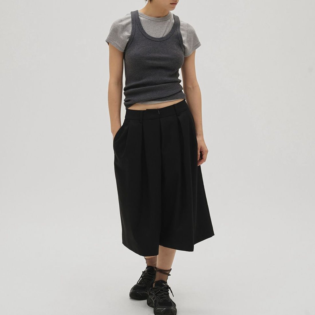 TODAYFUL [トゥデイフル] ツイルバミューダパンツ [12610713] BLK