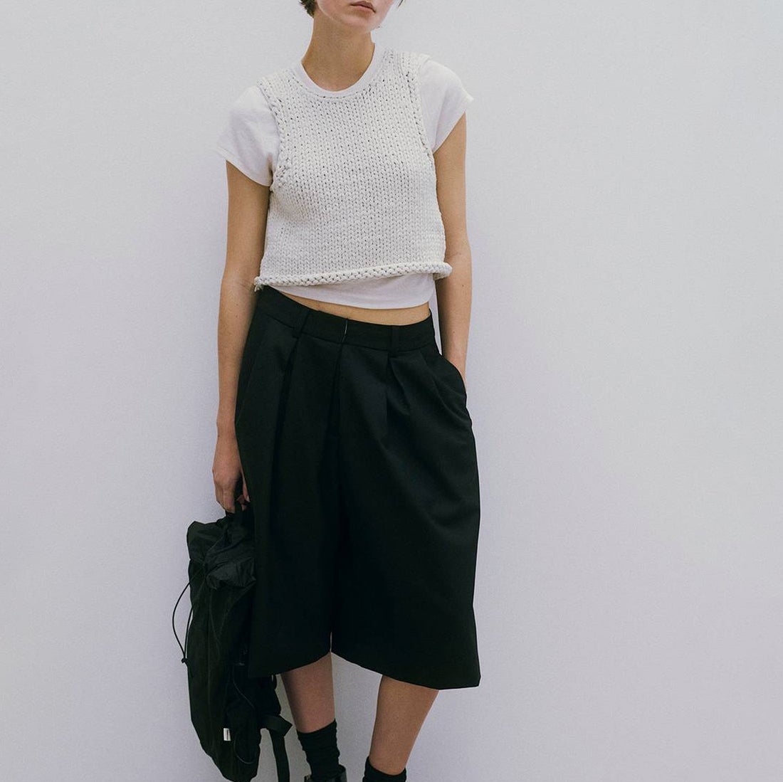 TODAYFUL [トゥデイフル] ツイルバミューダパンツ [12610713] BLK