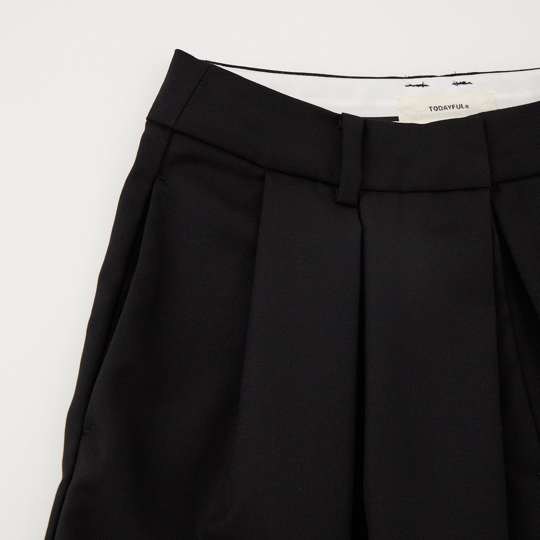TODAYFUL [トゥデイフル] ツイルバミューダパンツ [12610713] BLK