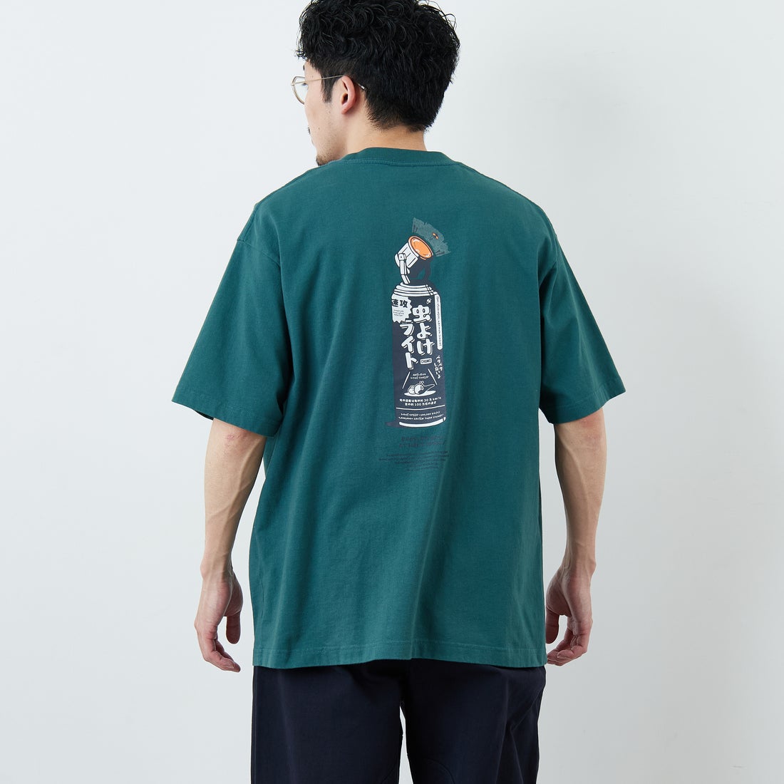 T035 D.TEA&&モデル身長：167cm 着用サイズ：L&&
