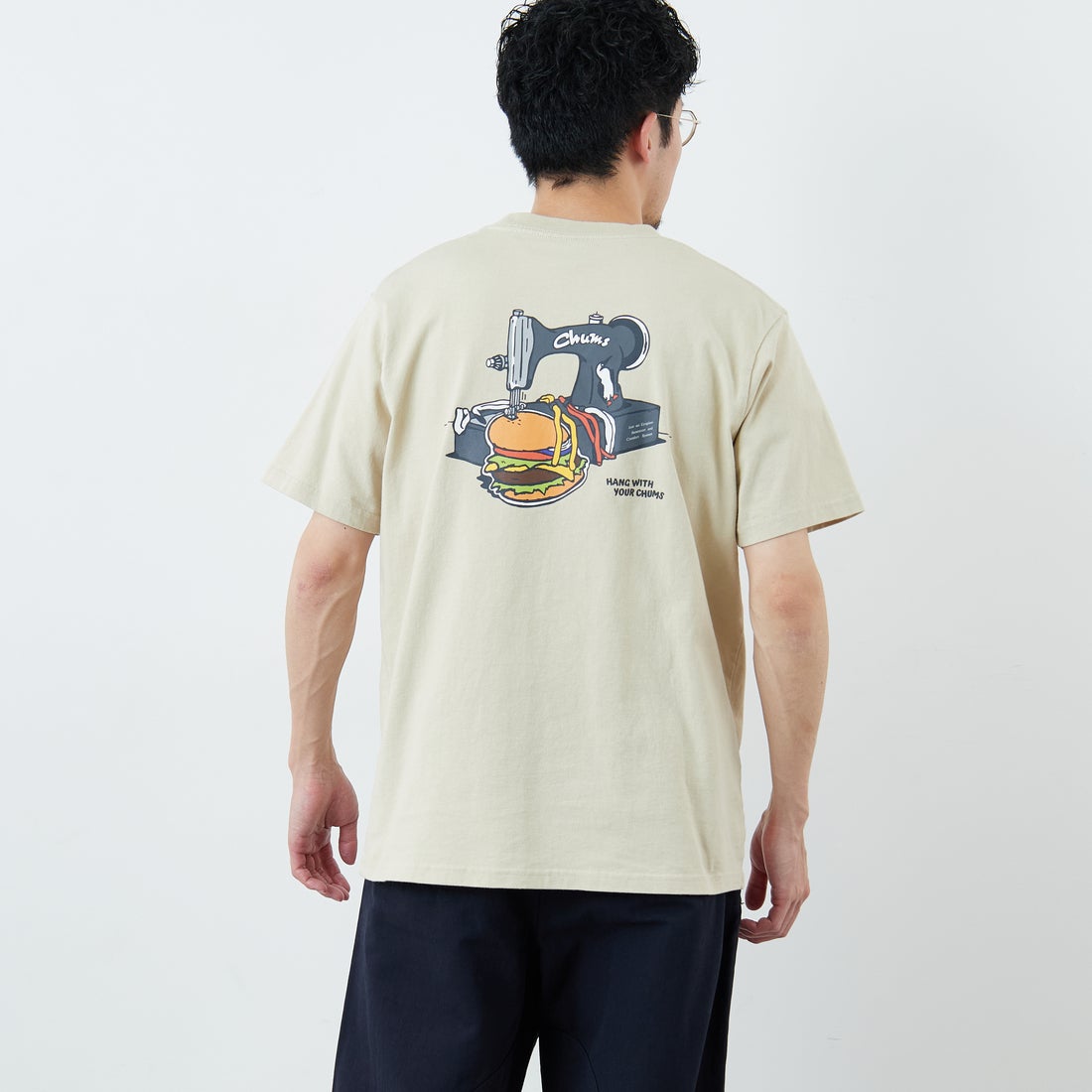 G057 GREIG&&モデル身長：167cm 着用サイズ：L&&