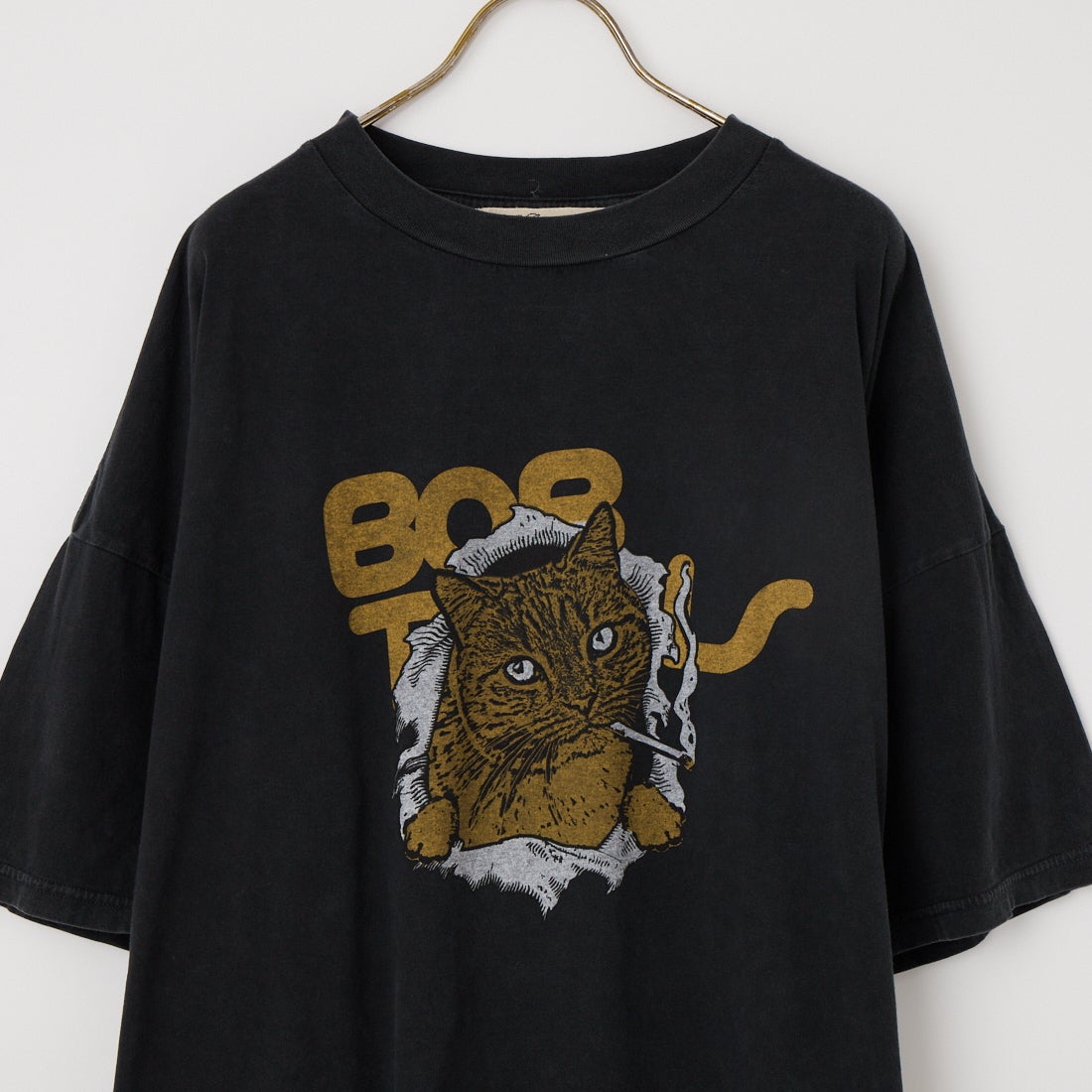 REMI RELIEF [レミレリーフ] 別注 SP加工ビッグプリントTシャツ [RN30389152-JF] BLACK