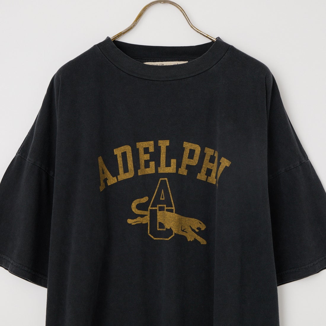 REMI RELIEF [レミレリーフ] 別注 SP加工ビッグプリントTシャツ ADELPHI [RN30389141-JF] BLACK