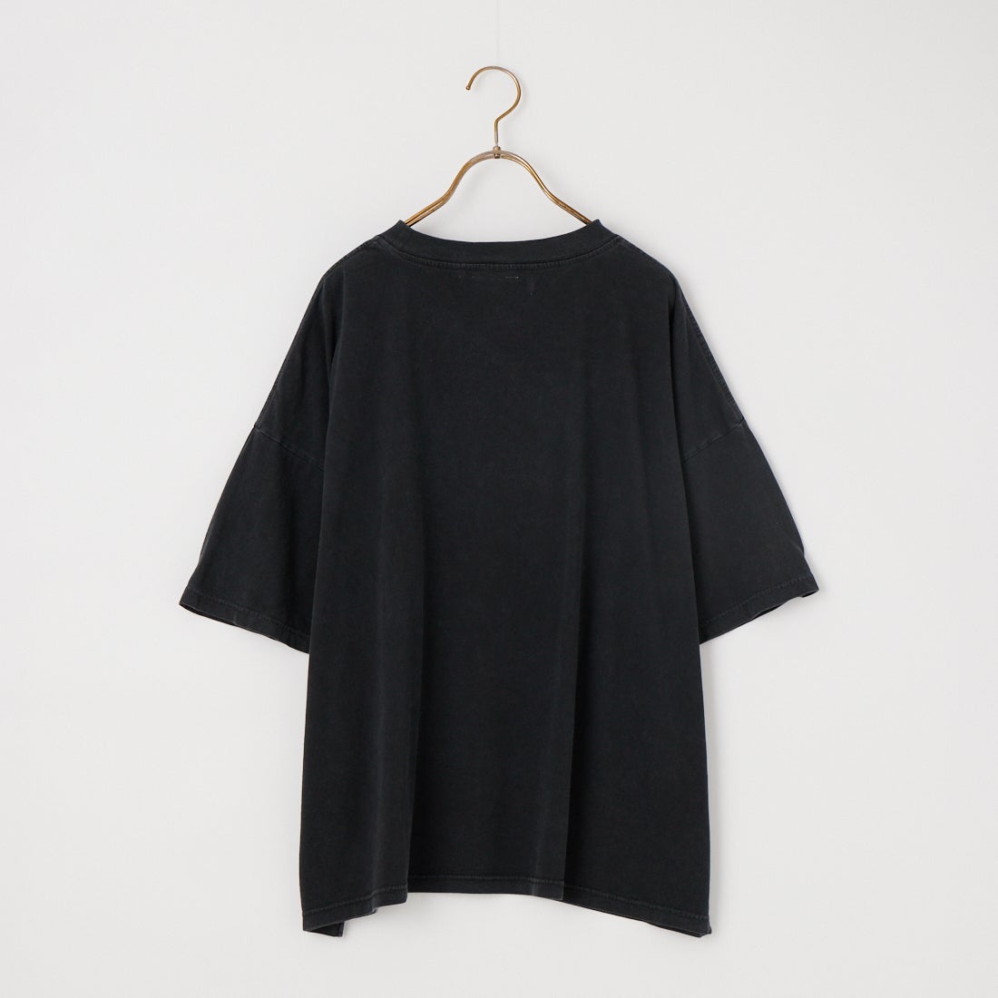 REMI RELIEF [レミレリーフ] 別注 SP加工ビッグプリントTシャツ ILLNOIS [RN30389122-JF] BLACK