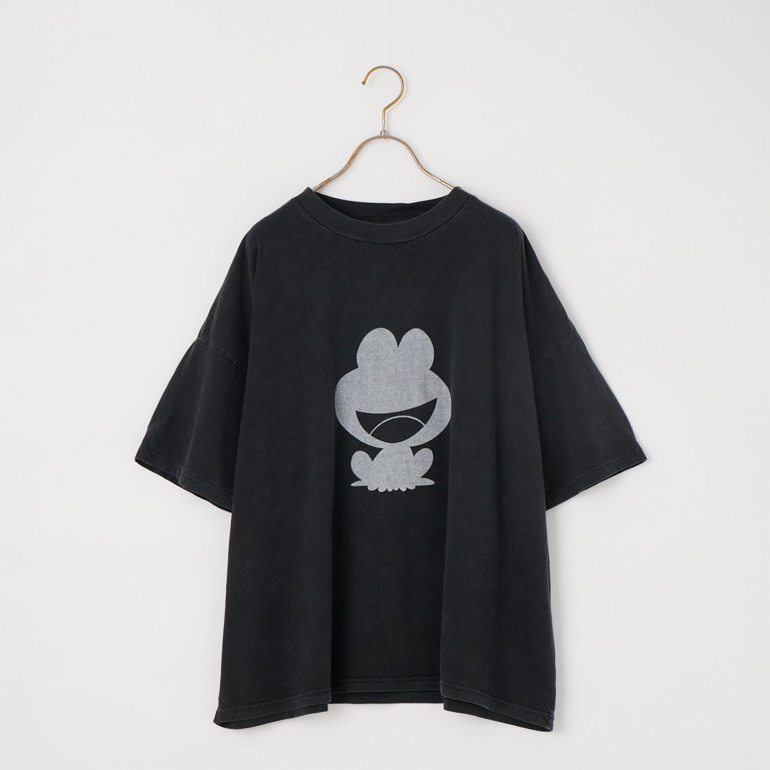 REMI RELIEF [レミレリーフ] 別注 SP加工ビッグプリントTシャツ FROG [RN30389146-JF] BLACK