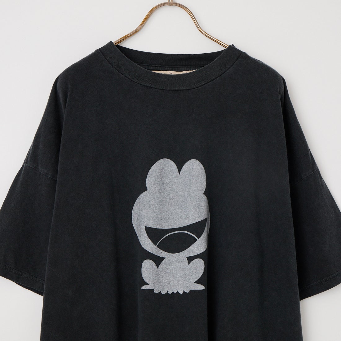 REMI RELIEF [レミレリーフ] 別注 SP加工ビッグプリントTシャツ FROG [RN30389146-JF] BLACK