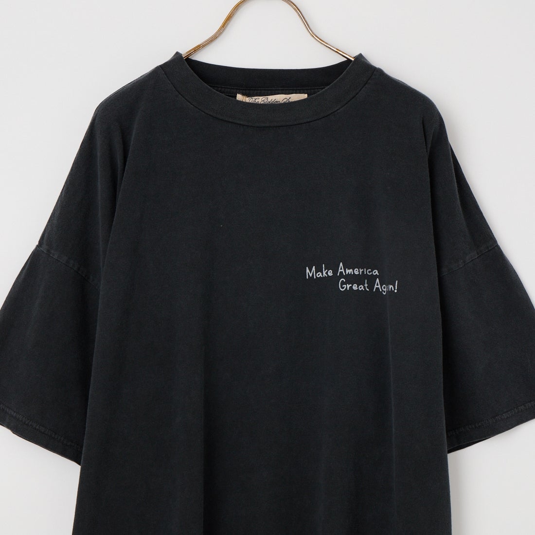 REMI RELIEF [レミレリーフ] 別注 SP加工ビッグプリントTシャツ RANDOM PRINT [RN30389197-JF] BLACK