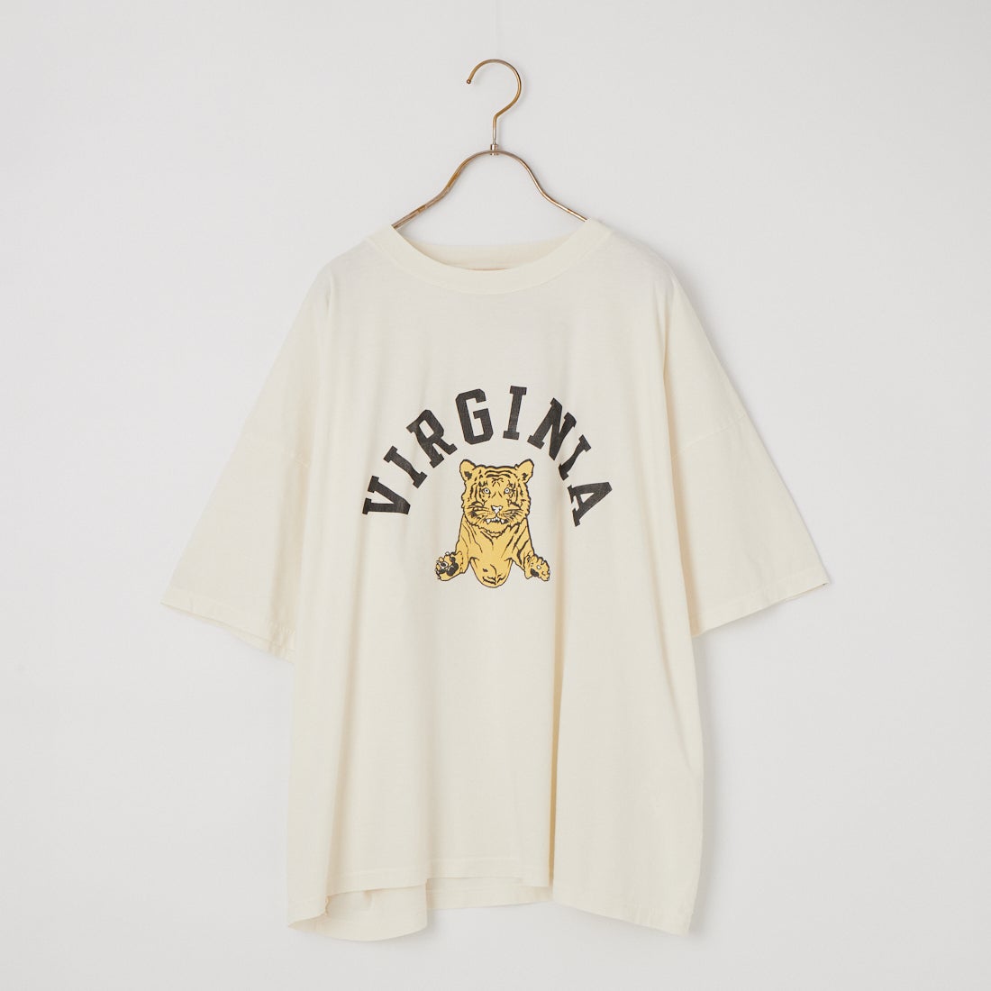 REMI RELIEF [レミレリーフ] 別注 SP加工ビッグプリントTシャツ VIRGINIA [RN30389081-JF] OFF WHITE