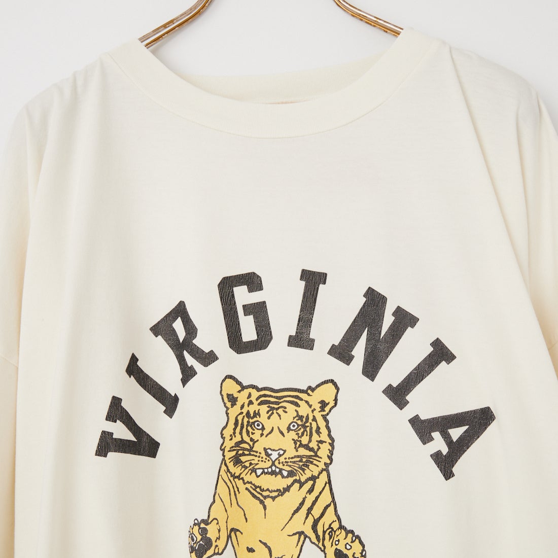 REMI RELIEF [レミレリーフ] 別注 SP加工ビッグプリントTシャツ VIRGINIA [RN30389081-JF] OFF WHITE
