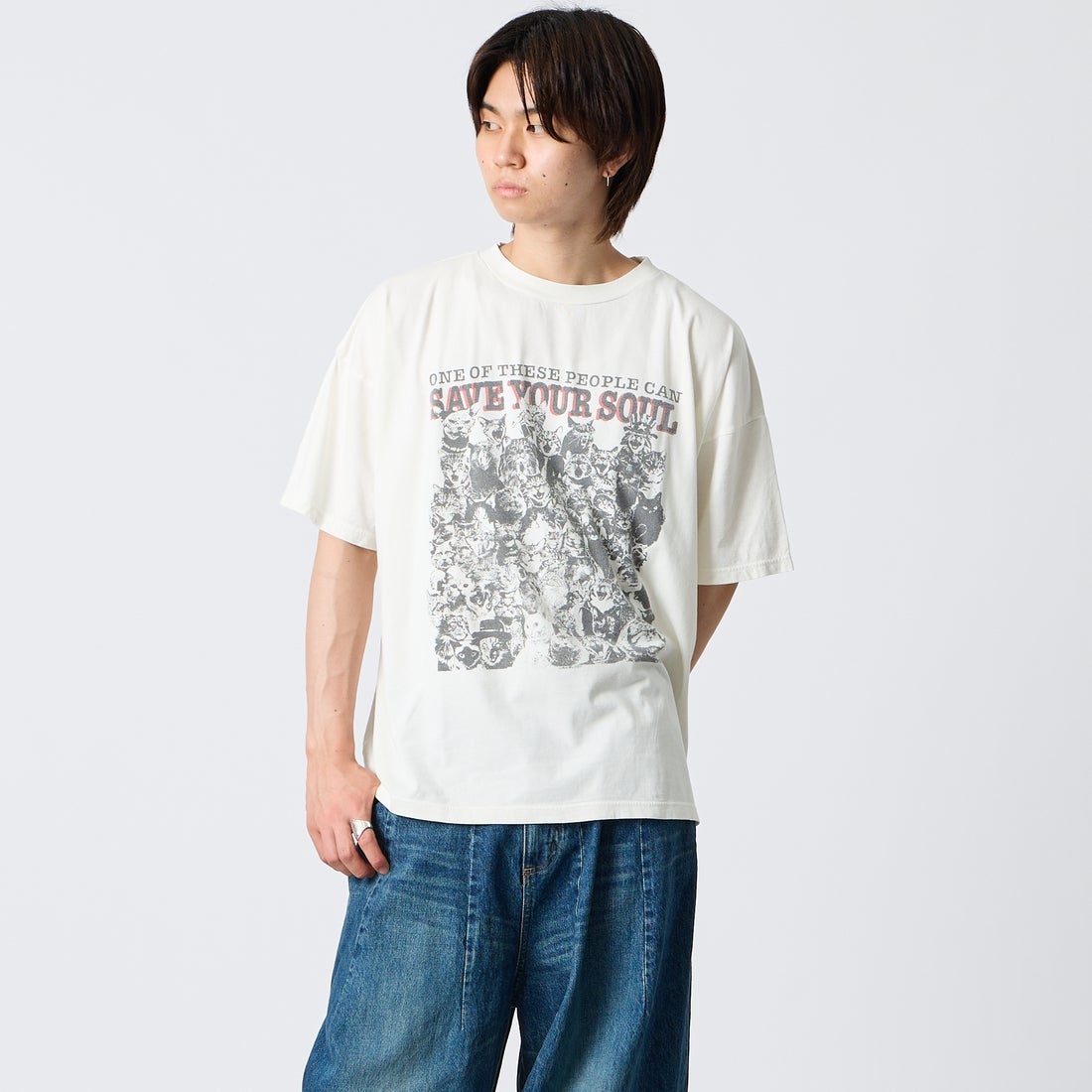 OFF WHITE&&モデル身長：177cm 着用サイズ：S&&