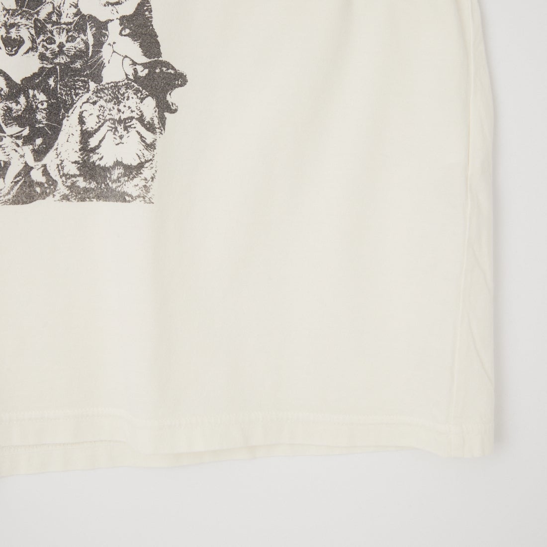 REMI RELIEF [レミレリーフ] 別注 SP加工ビッグプリントTシャツ SAVE YOUR SOUL [RN30389151-JF] OFF WHITE