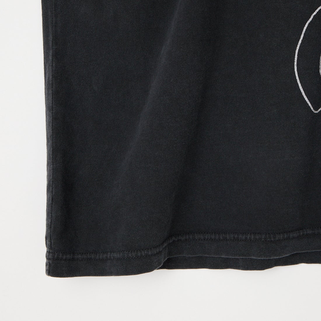 REMI RELIEF [レミレリーフ] 別注 SP加工ビッグプリントTシャツ BONE [RN27353166-JF] BLACK