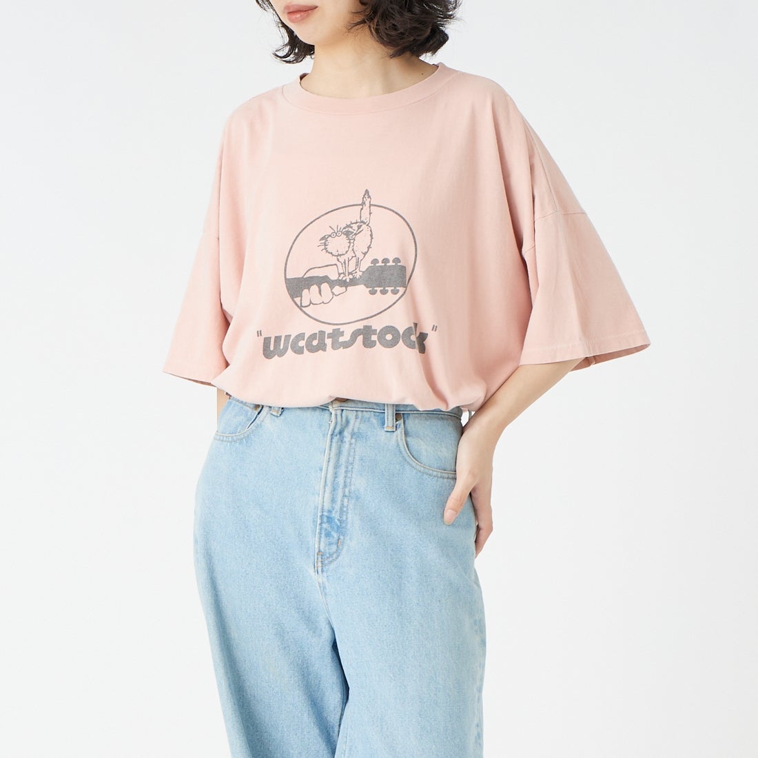 L.PINK&&モデル身長：162cm 着用サイズ：F&&