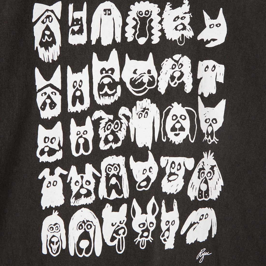 Good On [グッドオン] DOGS ショートスリーブTシャツ [OLSS1318P] P-BLACK