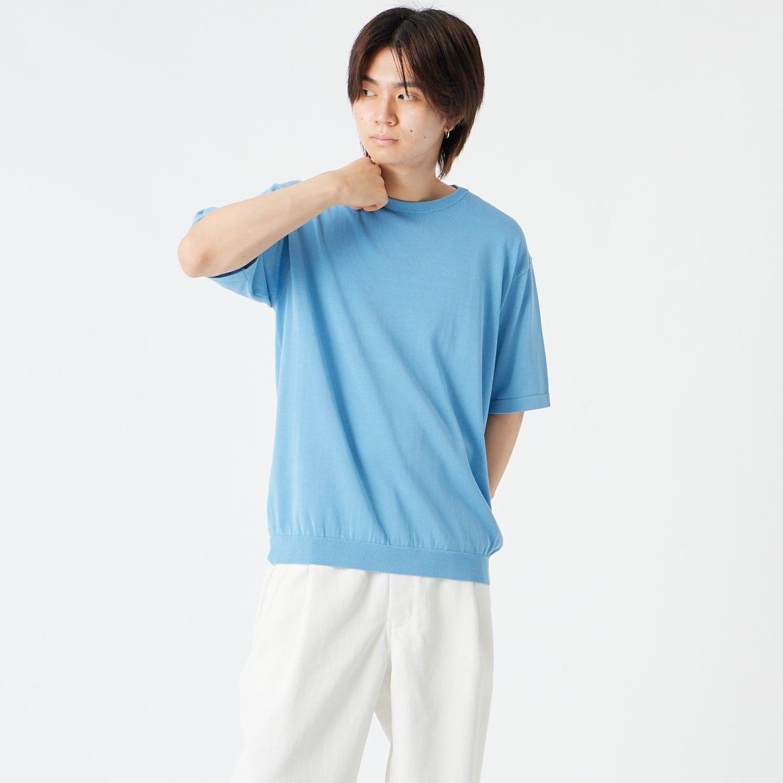 BLUE&&モデル身長：177cm 着用サイズ：1&&