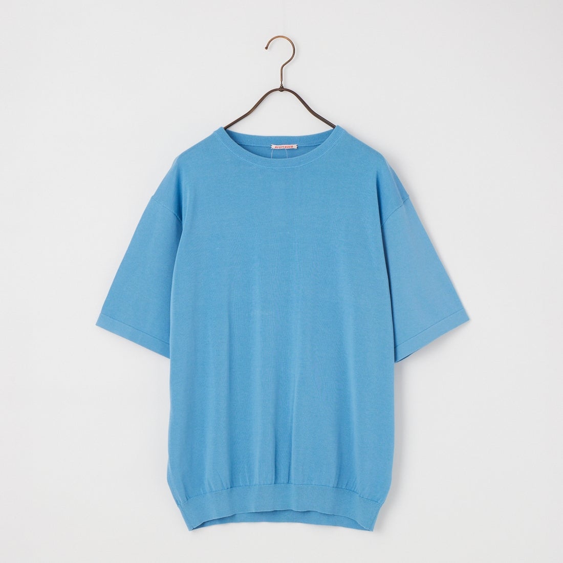 RYE TENDER [ライテンダー] 別注 ショートスリーブニットTシャツ [10012620-JF] BLUE