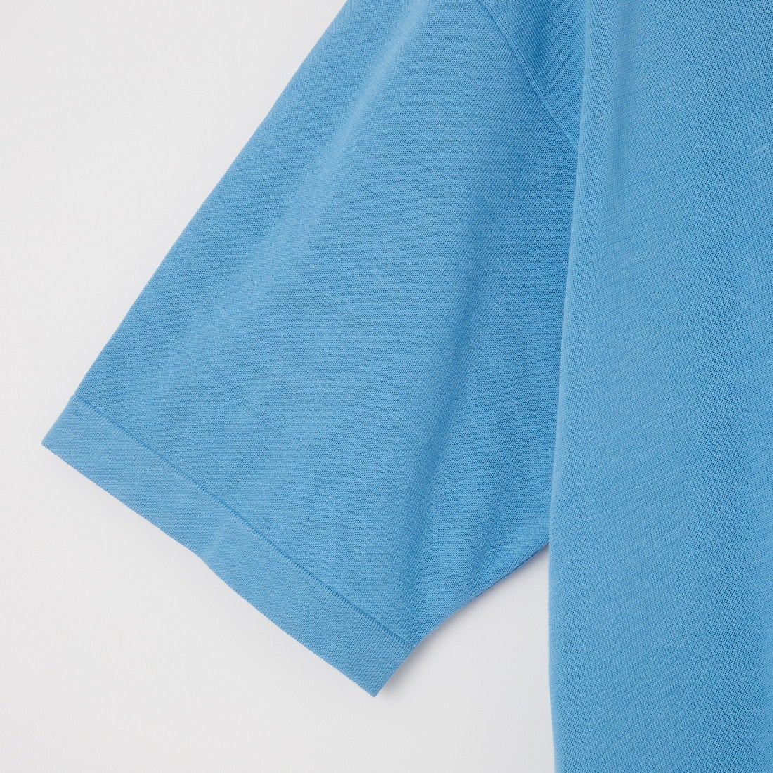 RYE TENDER [ライテンダー] 別注 ショートスリーブニットTシャツ [10012620-JF] BLUE