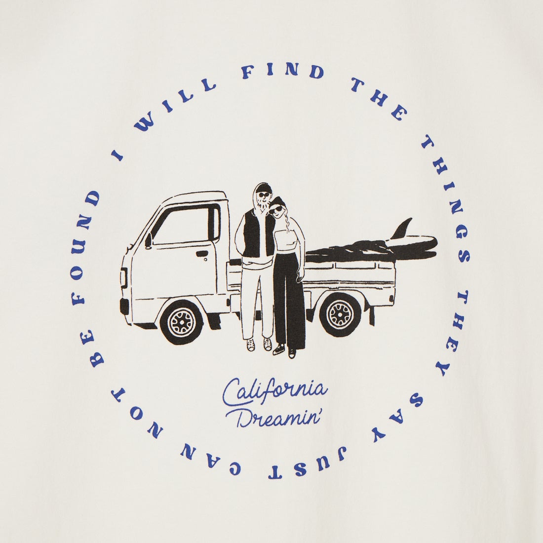 HELLO CALIF [ハローカリフ] 7.1oz天竺プリントTシャツ [HC-262-058] A OFF