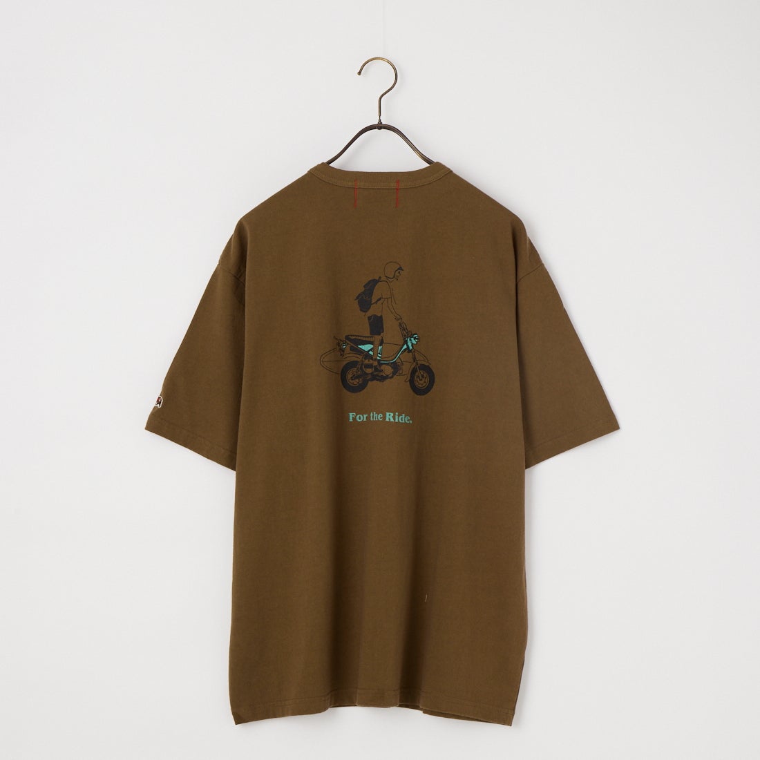 HELLO CALIF [ハローカリフ] 7.1oz天竺プリントTシャツ [HC-262-058] B BROWN
