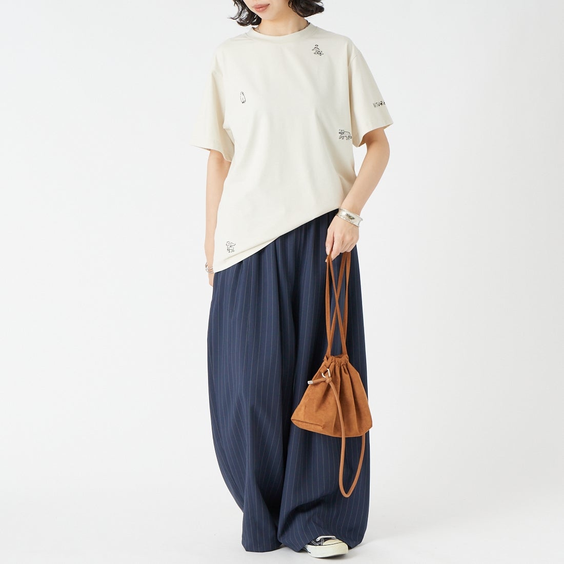 KEEN [キーン] Us4 ハーベストネイチャーライブズTシャツ [US4-HARVEST-NATURE] 1030971 &&モデル身長：162cm 着用サイズ：S&&
