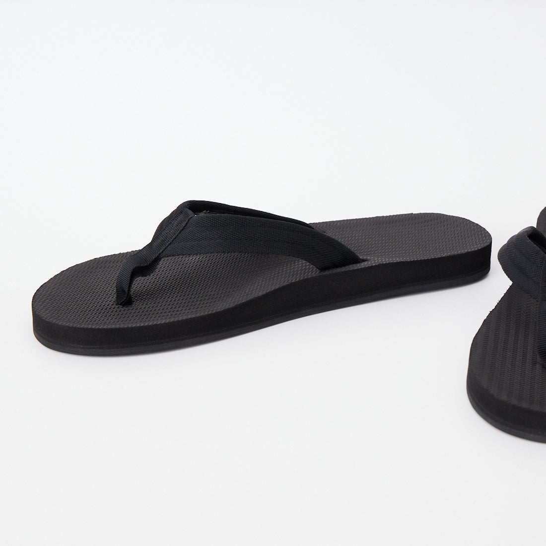 indosole [インドソール] イージーリビング フリップフロップ [EASY-LIVING] BLACK
