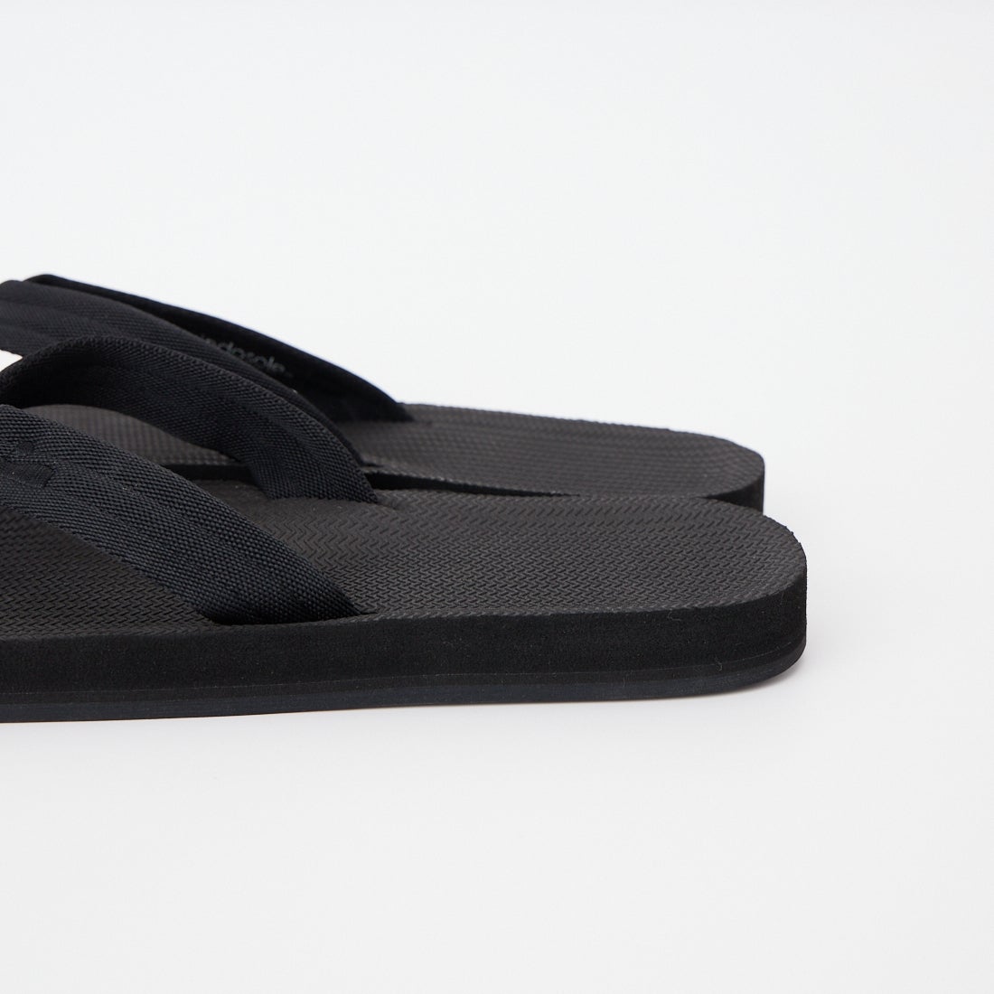 indosole [インドソール] イージーリビング フリップフロップ [EASY-LIVING] BLACK