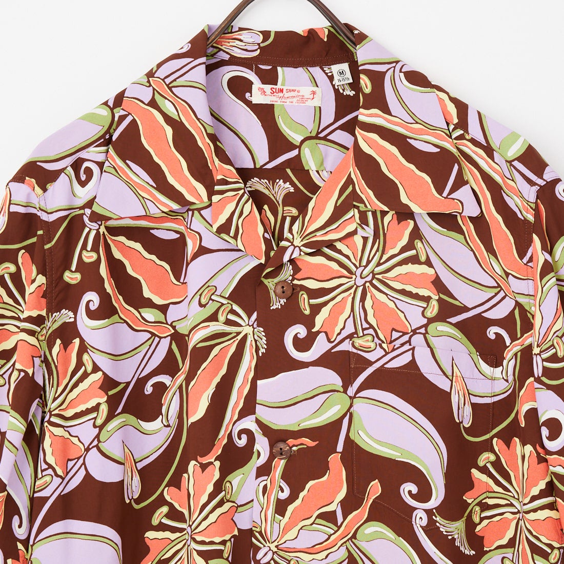 SUN SURF [サンサーフ] レーヨンハワイアンシャツ [SS39619] 138 BROWN