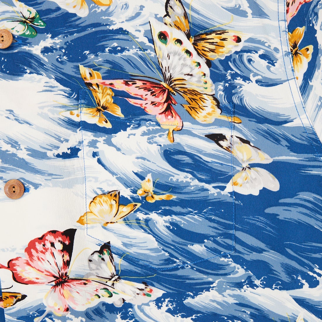 SUN SURF [サンサーフ] レーヨンハワイアンシャツ [SS39627] 128 NAVY