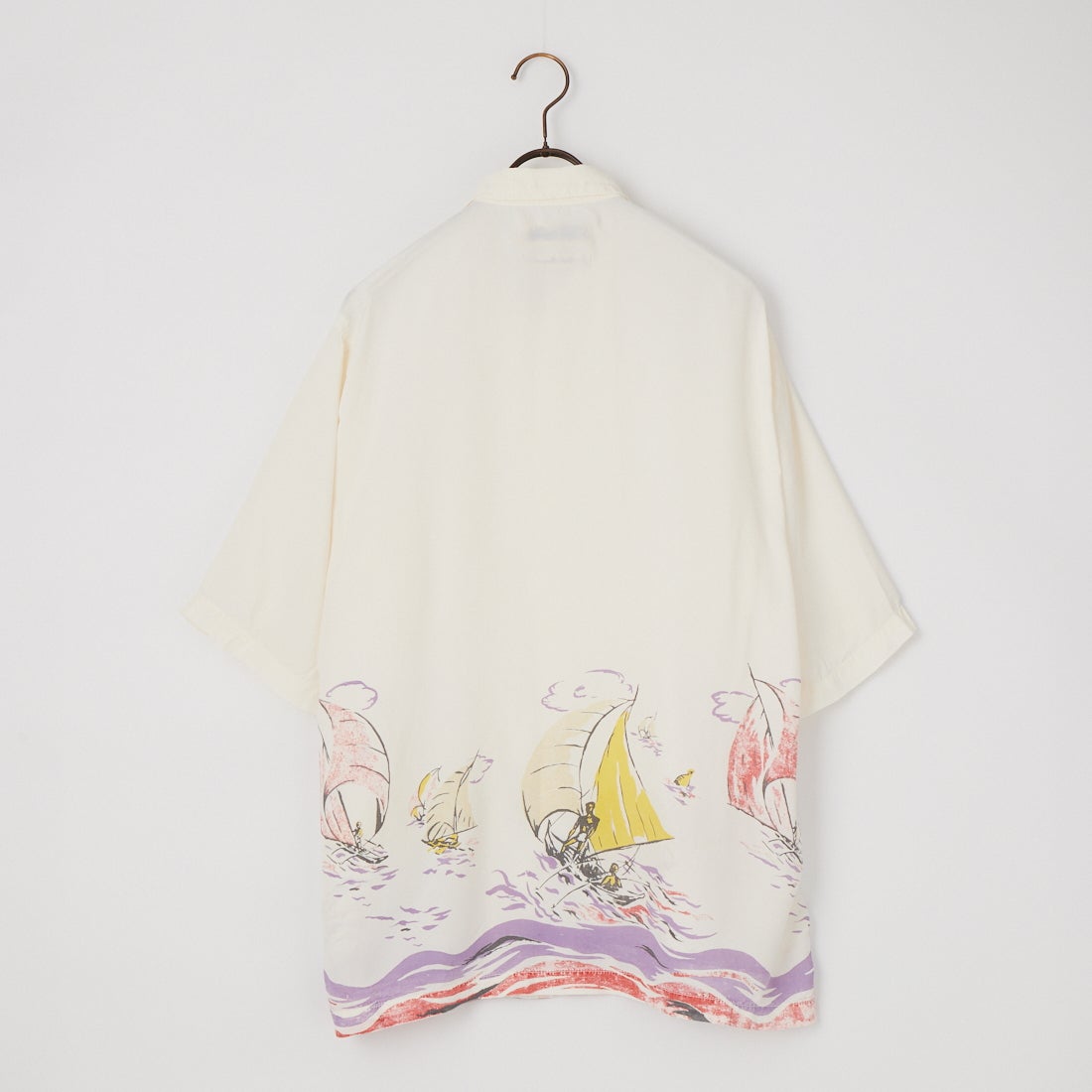 REMI RELIEF [レミレリーフ] ヨット柄レーヨンアロハシャツ [RN30389011] OFF
