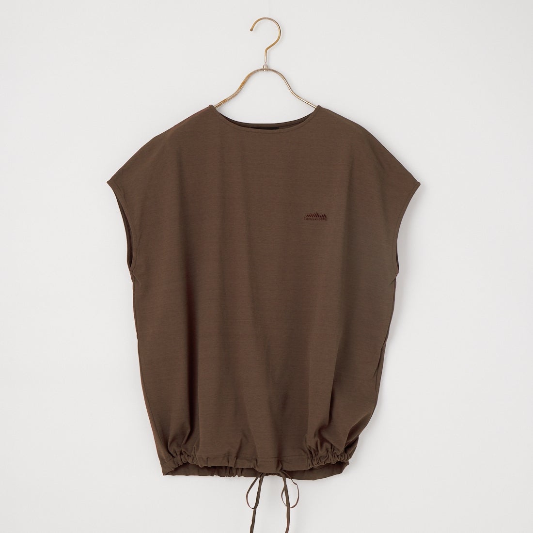 THOUSAND MILE [サウザンド マイル] ギャザーヘムTシャツ&スカートセット [TM261SD00632] 27 BROWN