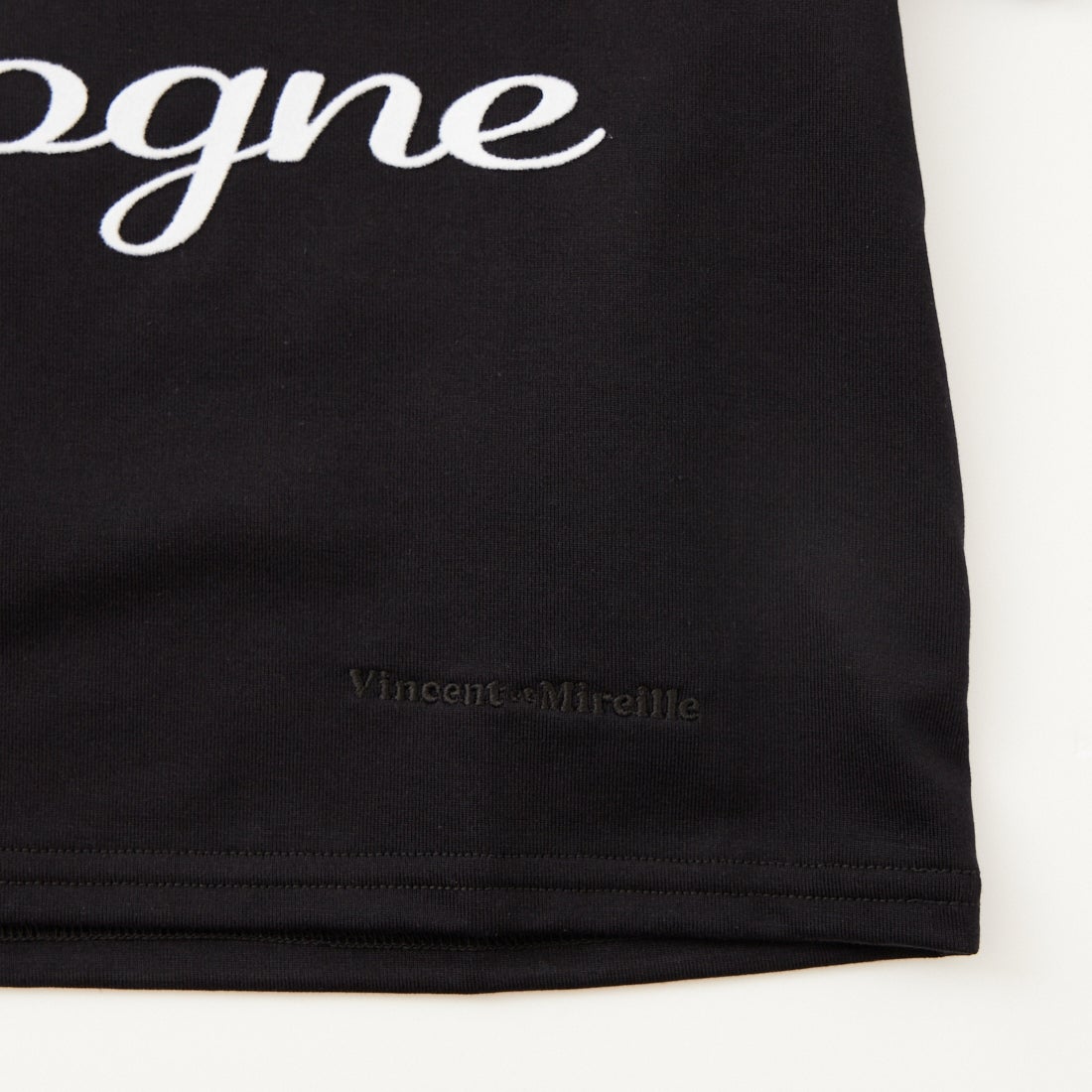 Vincent et Mireille [ヴァンソン エ ミレイユ] ショートスリーブプリントTシャツ [VM261CT00051] 09 BLACK