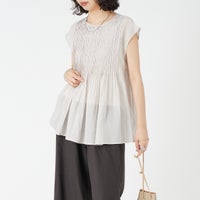 ｸﾞﾚｰﾍﾞｰｼﾞｭ&&モデル身長：162cm 着用サイズ：F&&