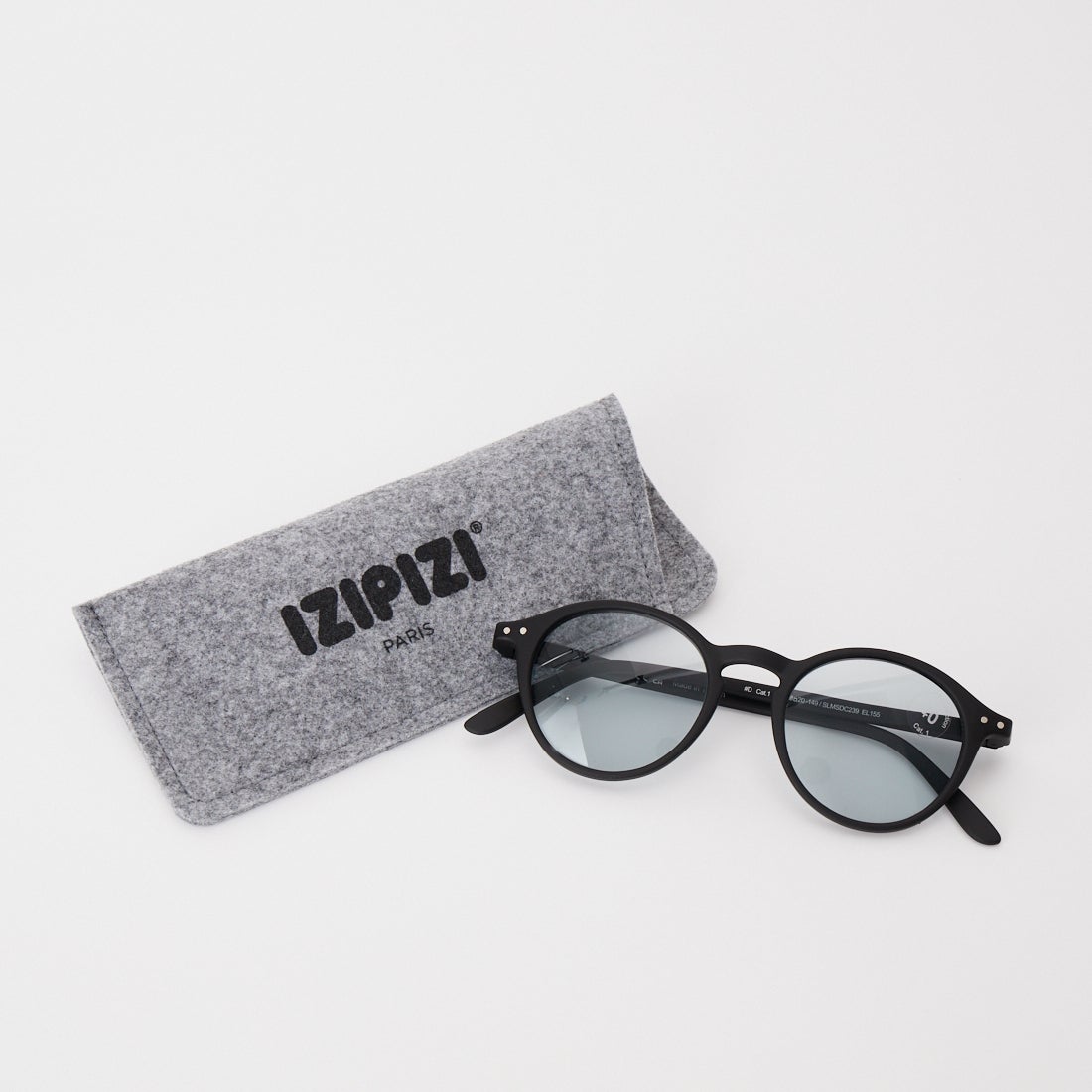 IZIPIZI [イジピジ] #D SUN LCサングラス [SUN-LC-D-BK-GY] BLACK