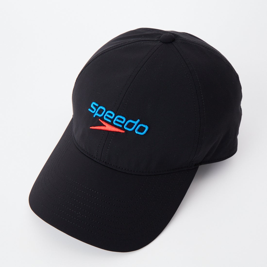 speedo [スピード] SPキャップ [SE12620] KR ﾌﾞﾗｯｸ/ﾚ