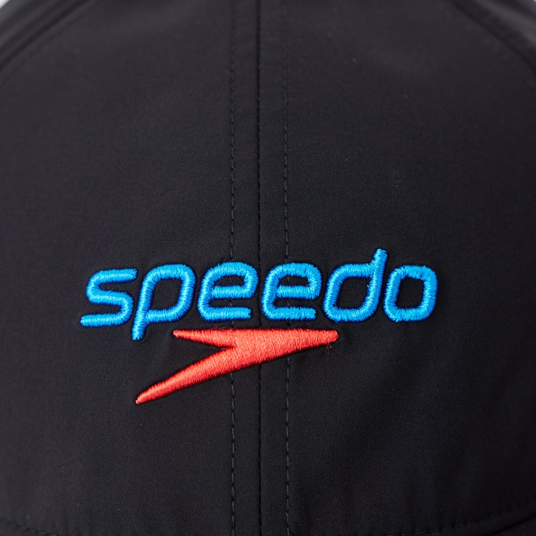 speedo [スピード] SPキャップ [SE12620] KR ﾌﾞﾗｯｸ/ﾚ