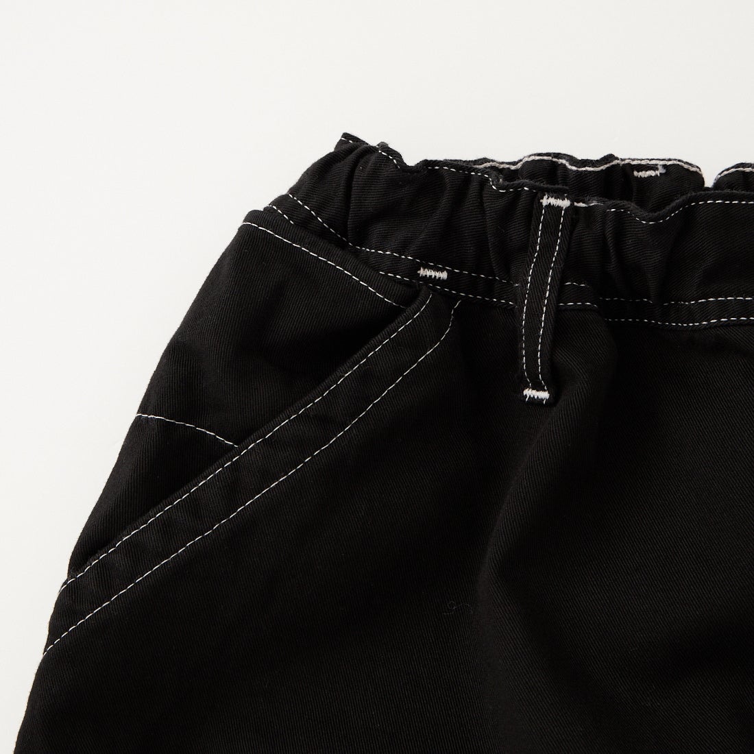 ODDMENT [オッドメント] ビッグペインターショーツ [BIG-PAINTER-SHORTS] DYED BLACK