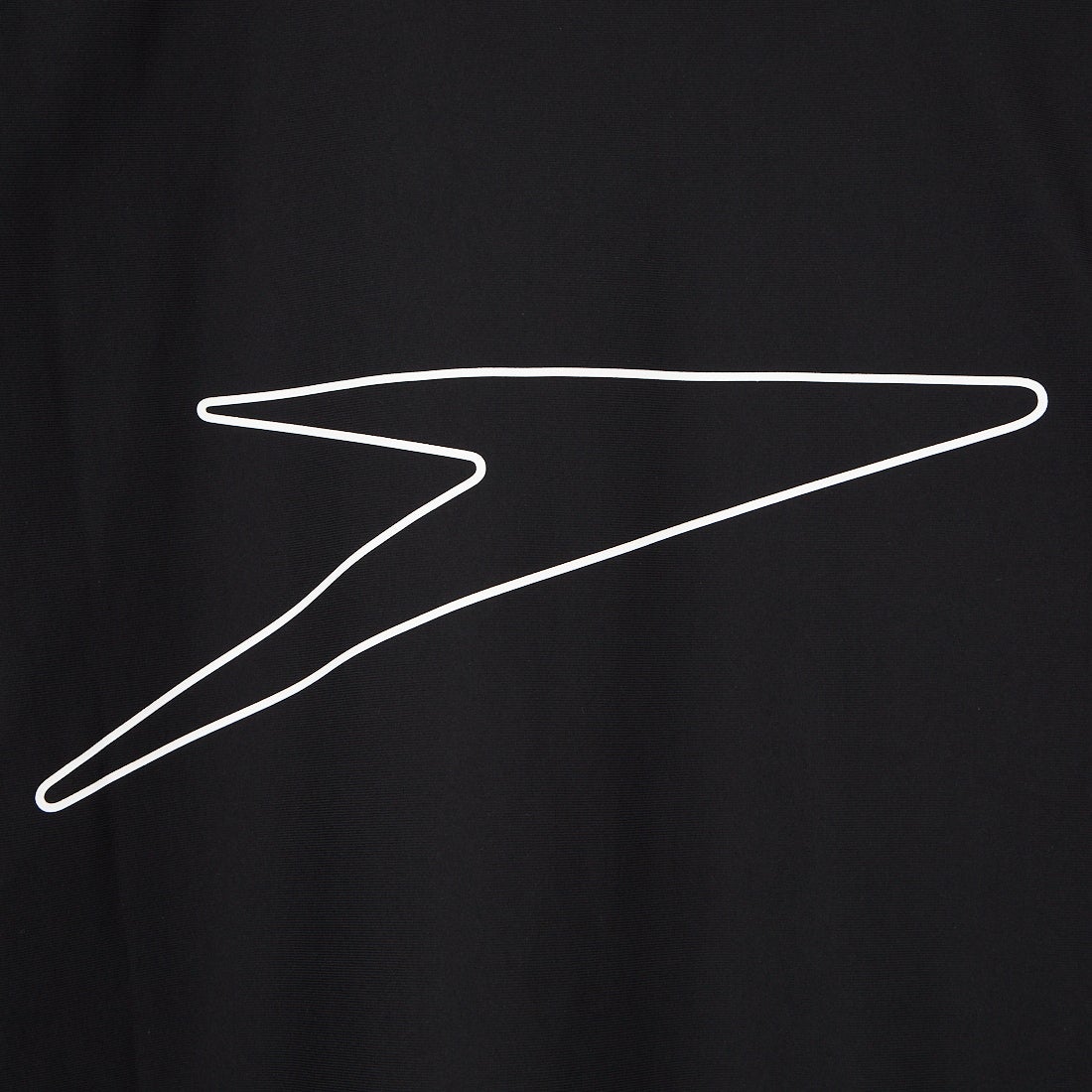 speedo [スピード] ステイフィットラッシュコードTシャツ [SF72332] K ﾌﾞﾗｯｸ
